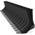 8 Pairs Mens Crew Work Cushion Socks Long Athletic Running Socks Workout Breathable Socks