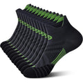 Compression Socks for Men & Women, 2/4/6 Pairs Ankle Running Socks with Arch Support, Ankle Support, Plantar Fasciitis