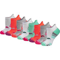 Women's RunDry Performance Heel Tab Athletic Socks, Available in S-L (8, 16, 24 Pairs)